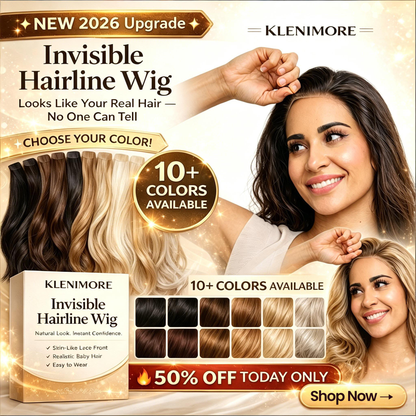 💖Receding Hairline?✨Fix It Naturally✨Hairline Topper- Clip Free