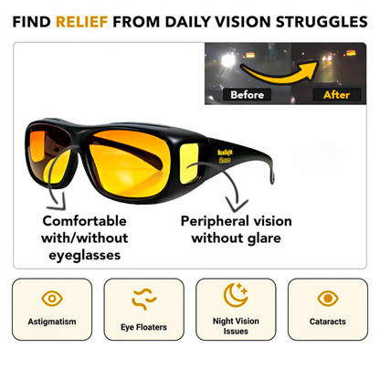 🔥Last Day 50% OFF🔥 Night Vision Driving Glasses