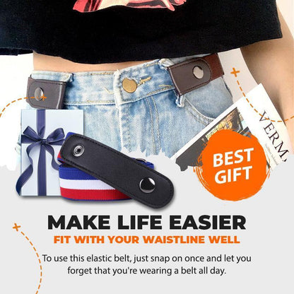 Buckle-free Invisible Elastic Waist Belts(Buy 5 Get 3 Free Now)