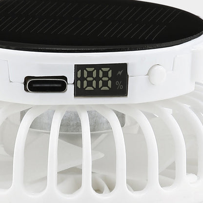 Breathable Baseball Cap with Solar Fan